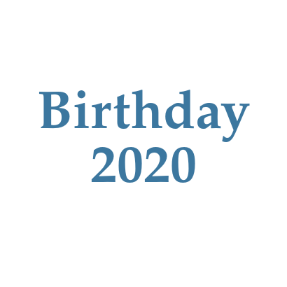 Birthday 2020 Collection