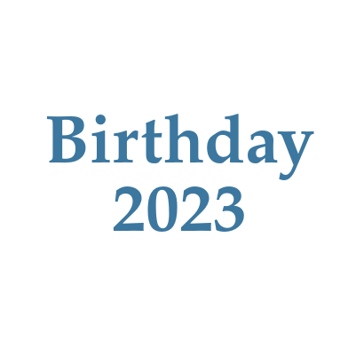 Birthday 2023 collection