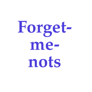 Forget me not