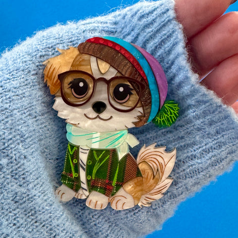 Zac the dog 🐾 - Brooch