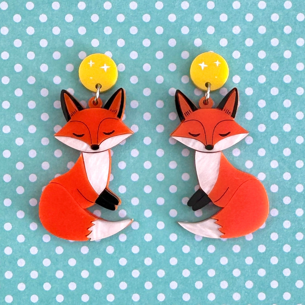 Atomic Fox 🦊 - earrings