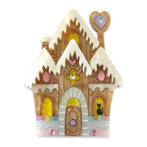 Gingerbread house 2023 - brooch