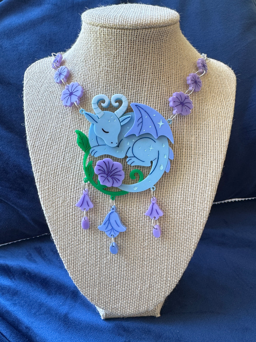Morning Glory the Dragon 🐉 - necklace