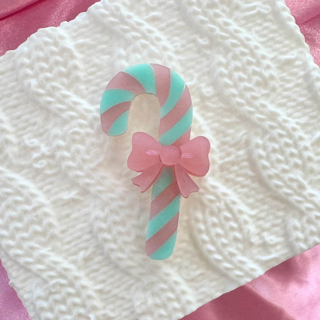Candy Cane - Brooch