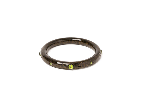 Narrow Hypnotised Bangle Medium Classic