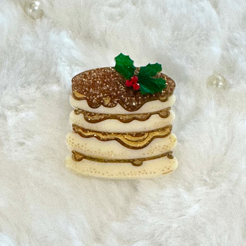 Christmas 🥞 Pancakes - mini Brooch