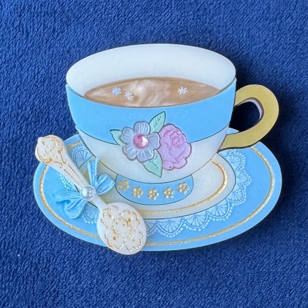 Teacup ☕️ - Brooch