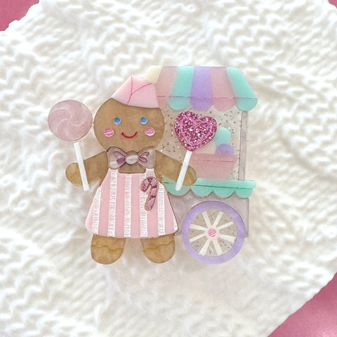 Candy maker - Brooch