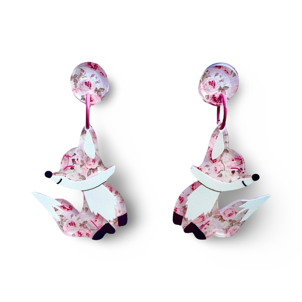Rose the fox 🦊 - earrings