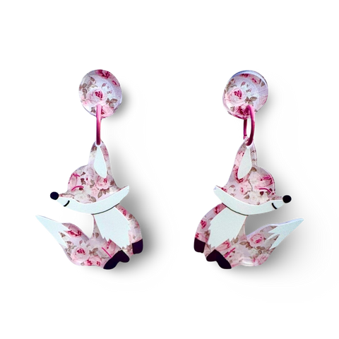 Rose the fox 🦊 - earrings