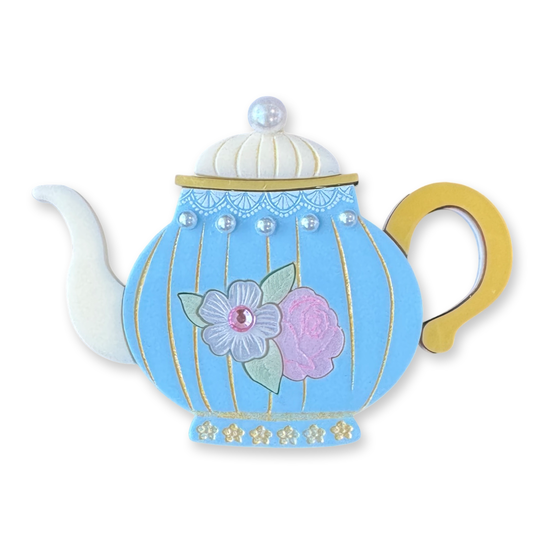 Teapot 🫖 - Brooch