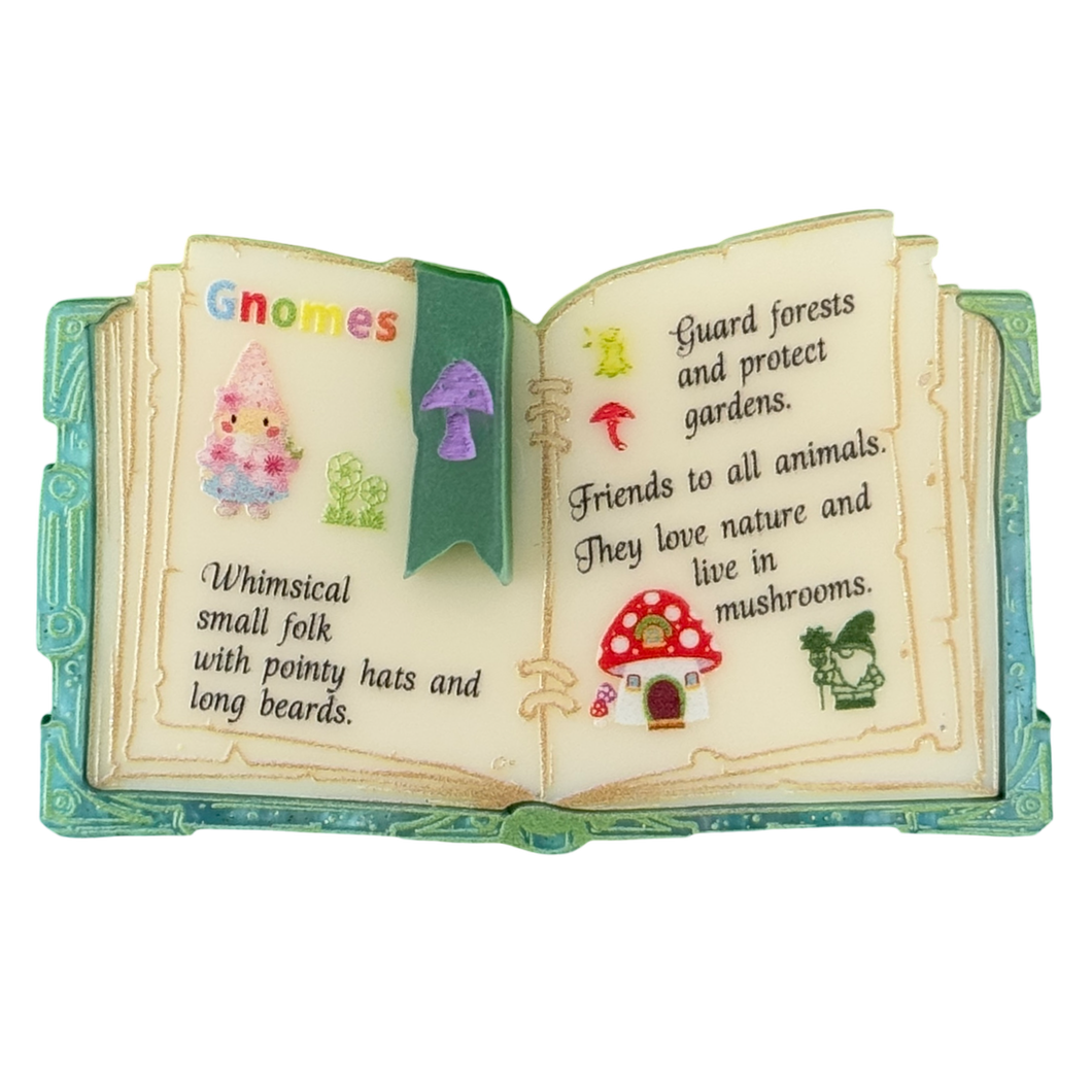 Gnome instruction book - brooch