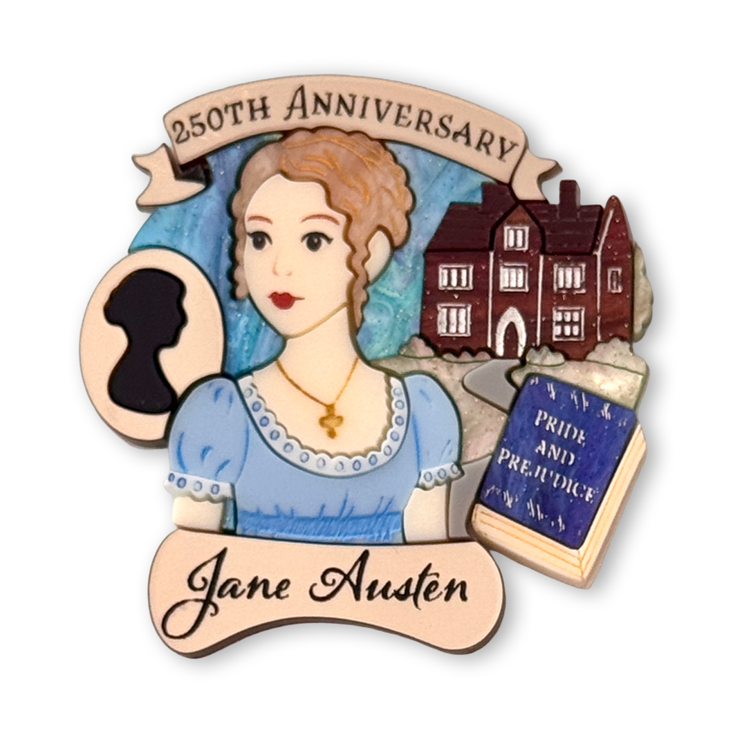 250th Jane Austen - Brooch
