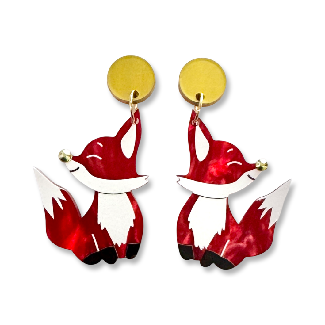 Jolly the fox 🦊 - earrings