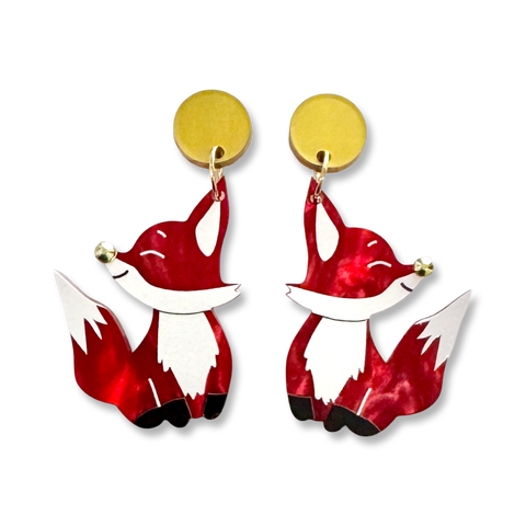 Jolly the fox 🦊 - earrings