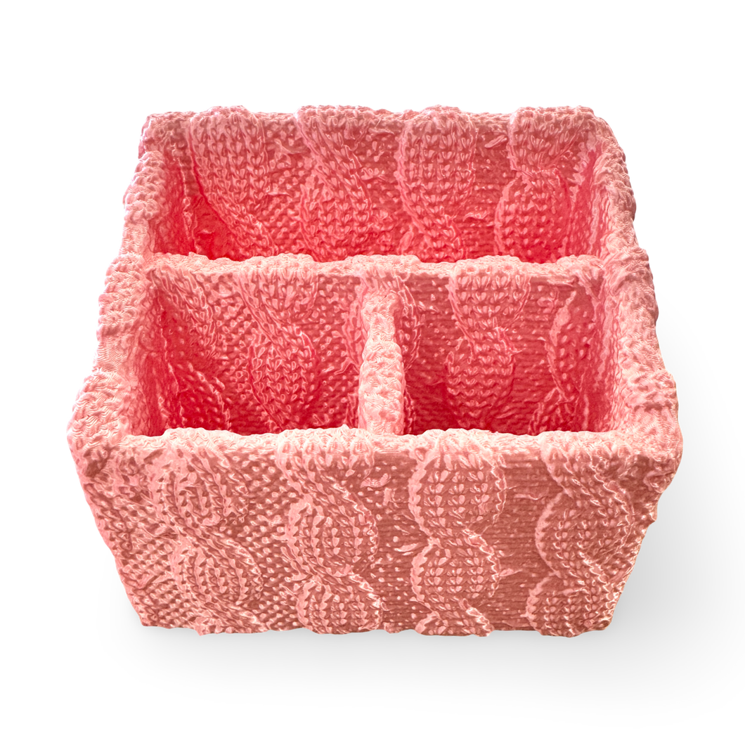 Pink Knitted - organiser