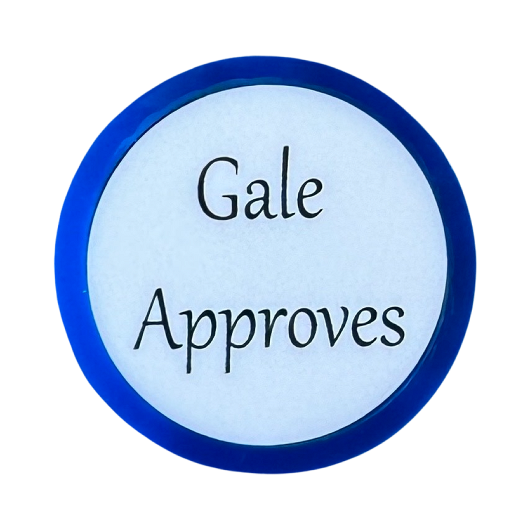 Gale Approves - brooch