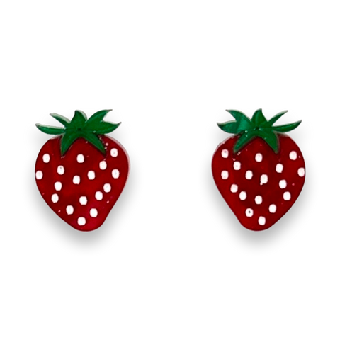 Strawberry stud 🍓 - earrings