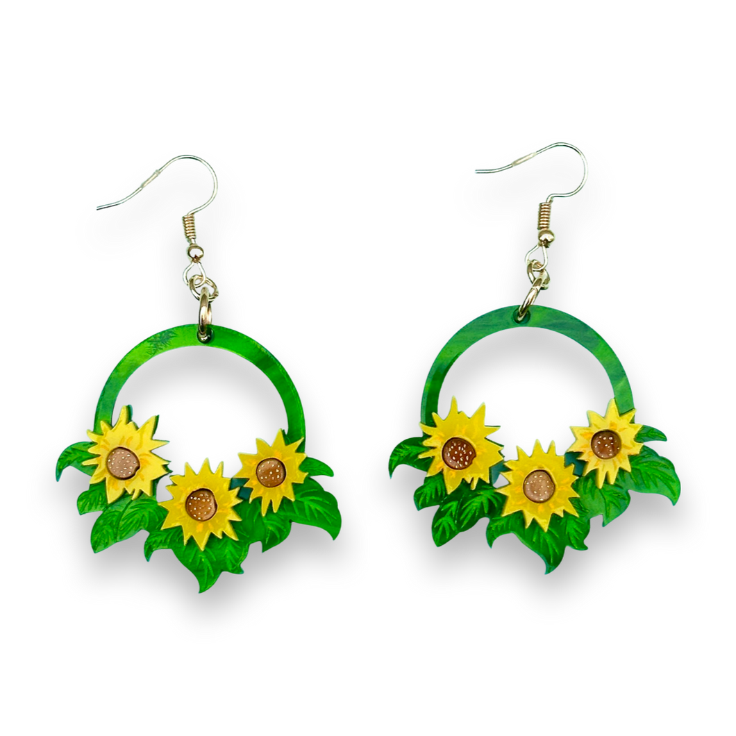 Sunflower bunch 🌻 - earrings