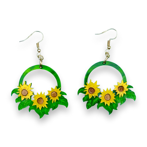 Sunflower bunch 🌻 - earrings