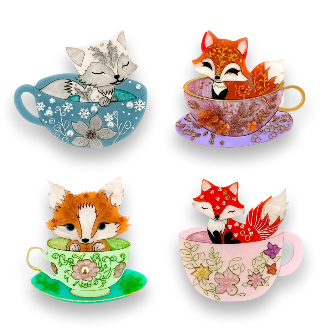All four seasons in a tea cup