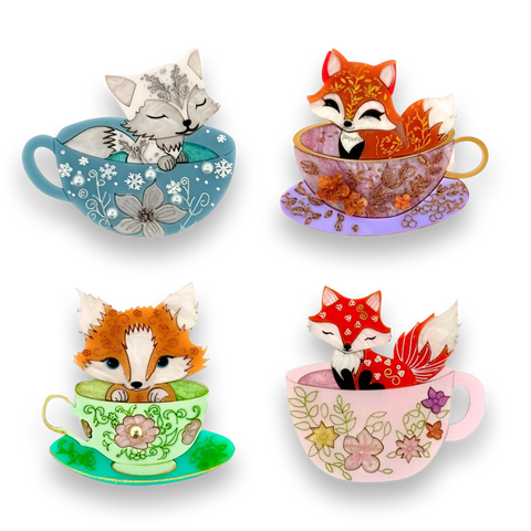 All four seasons in a tea cup