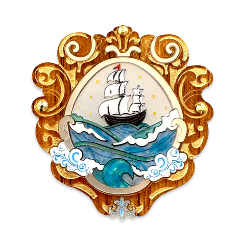 Nautical Voyage ⚓️ 🌊 - brooch
