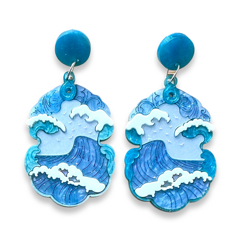 The sea 🌊 - earrings