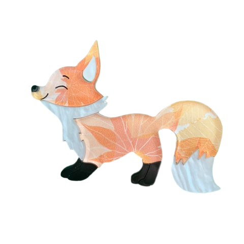 Hunter the autumn - Fox 🦊 brooch