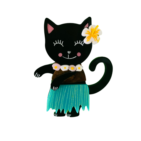 Aloha Kitty - Brooch