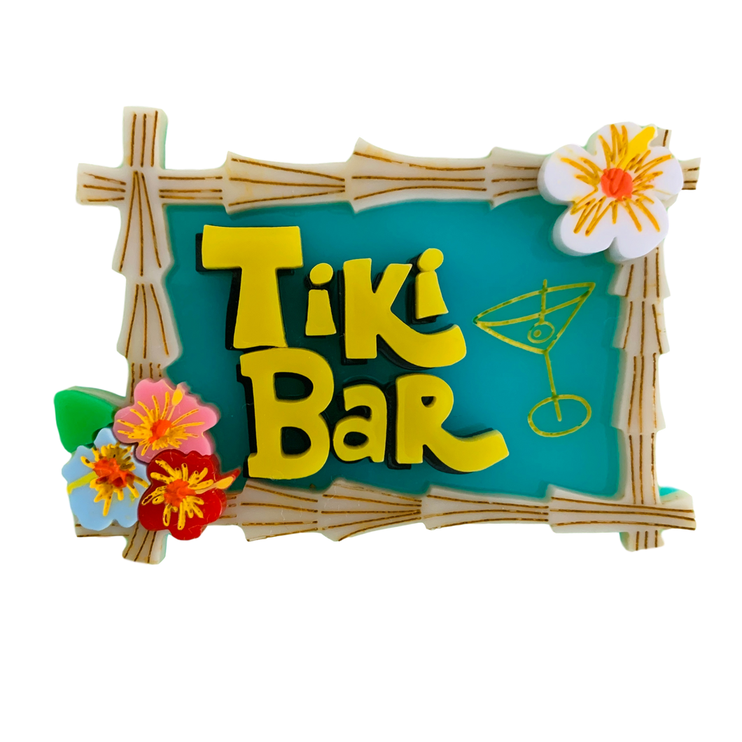 Tiki Bar - Brooch