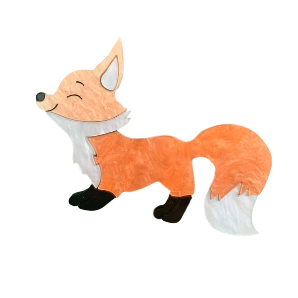 Rusty - Fox 🦊 brooch