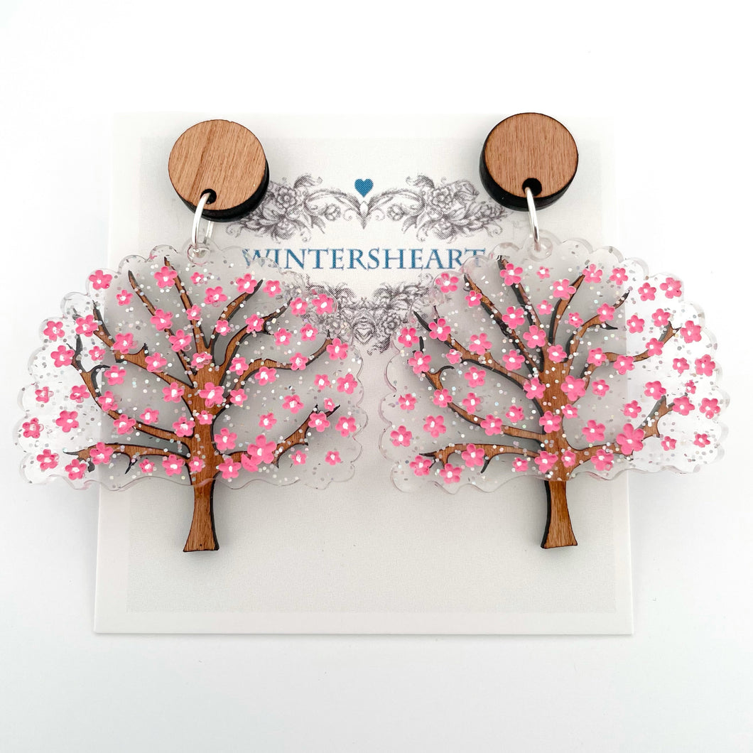 Cherry Blossom tree - Earrings