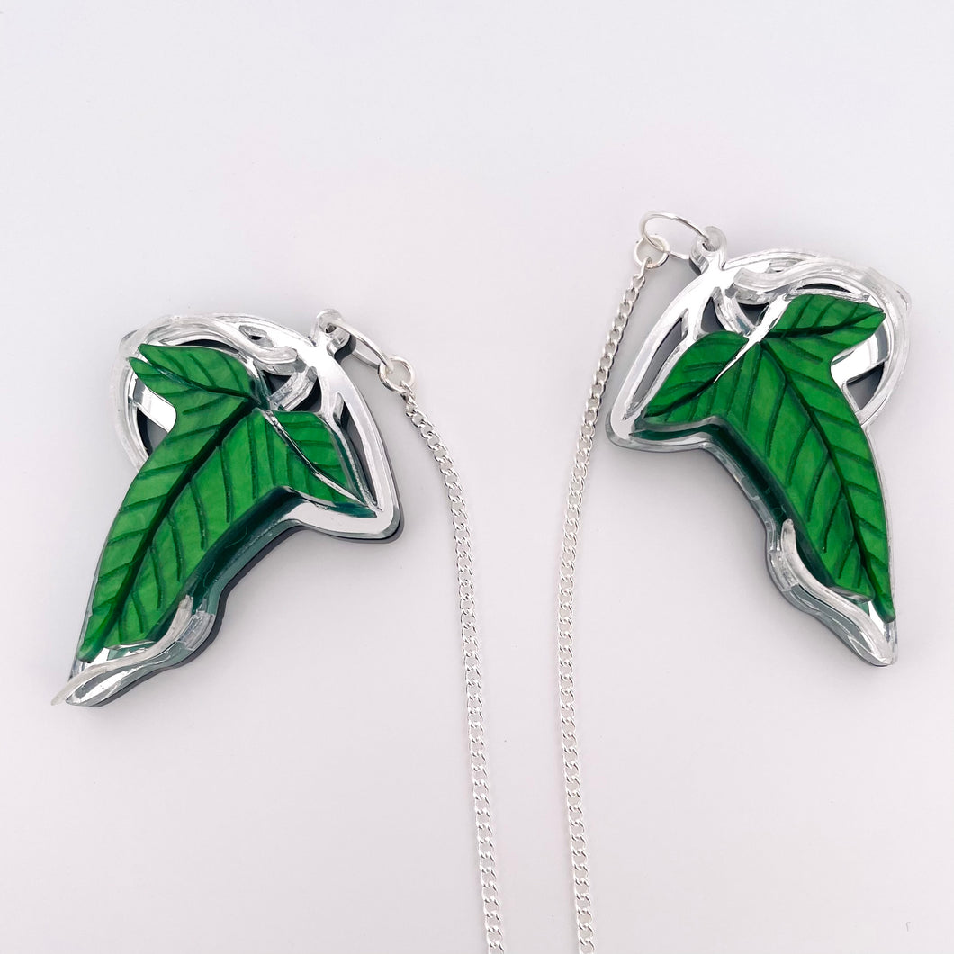 Green Leaves - Cardi clips