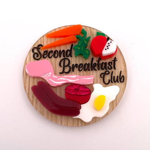 Second Breakfast - Brooch