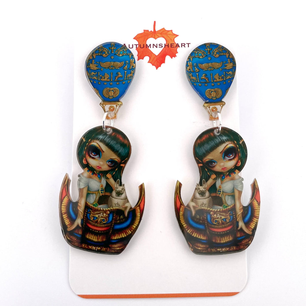 Egypt Chariot - earrings