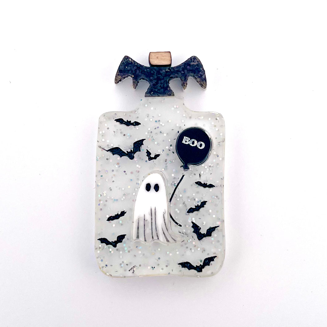 Boo bottle- Mini Brooch