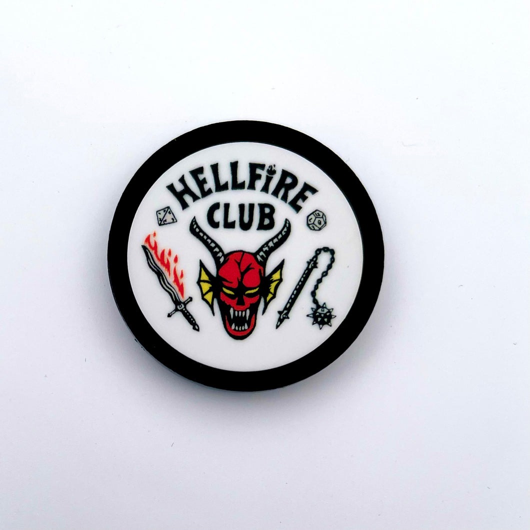 Hellfire - mini Brooch