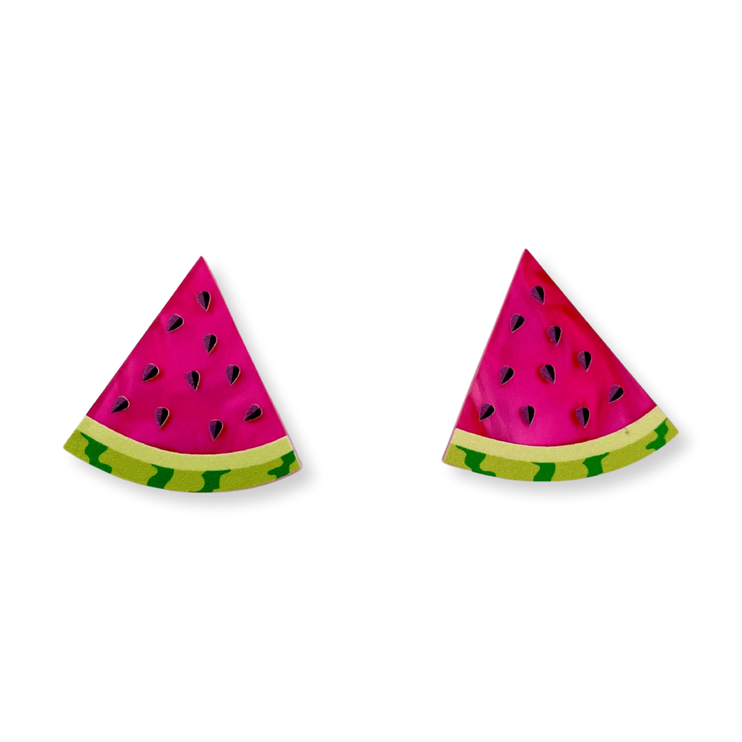 Watermelon 🍉- stud earrings