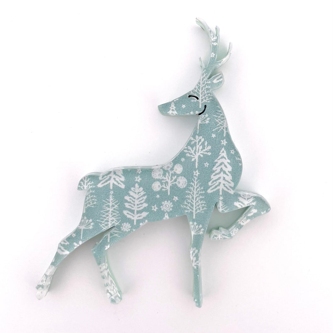 Christmas Deer 2021 - brooch