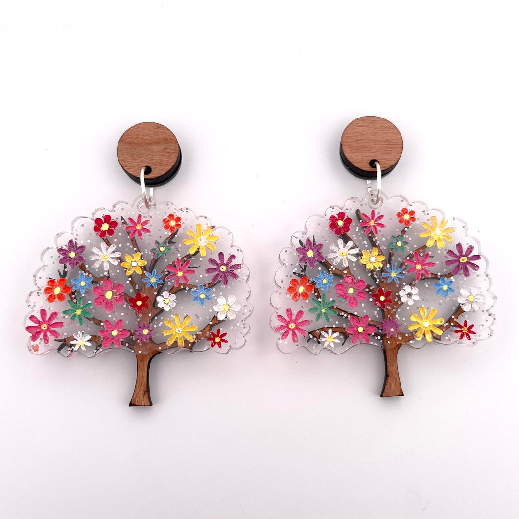 Spring tree - Earrings