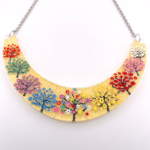 Spring tree - necklace