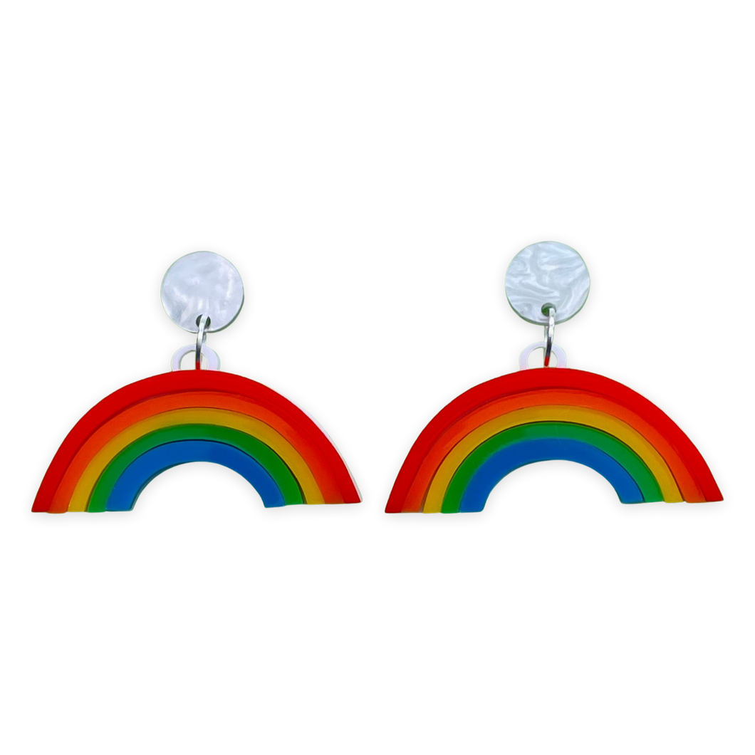 Rainbow  - earrings