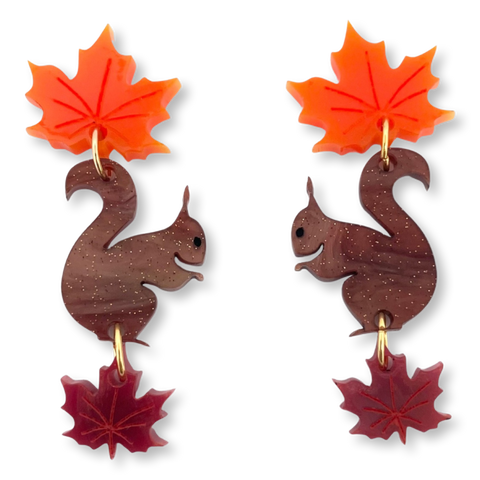 Autumn Sprig - Earrings