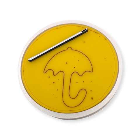 Honeycomb umbrella - Brooch