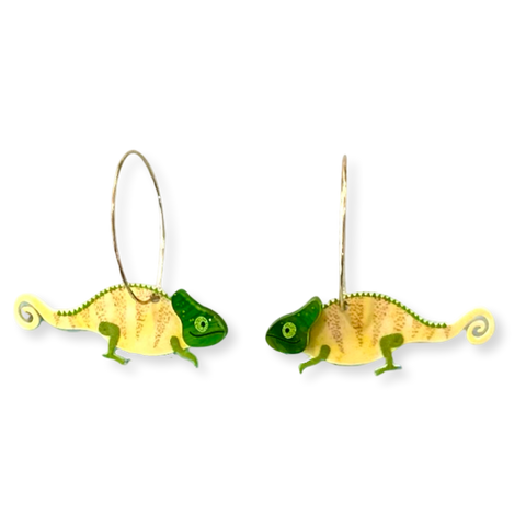 Chameleons of pineapple 🍍 - Earrings