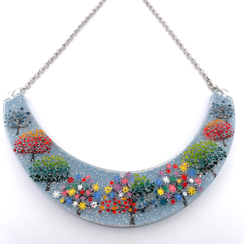 Four seasons in one day tree - necklace