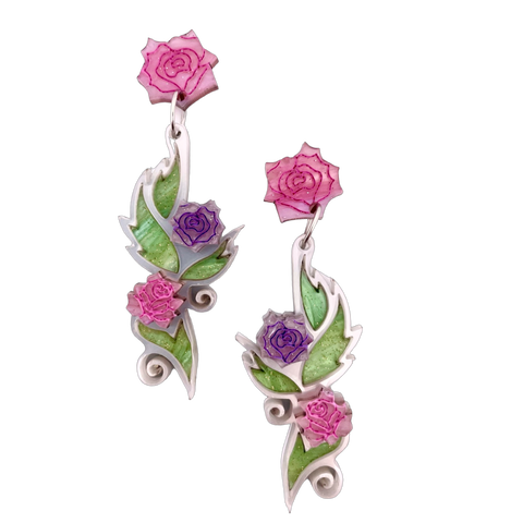 Elven rose 🌹 - Earrings
