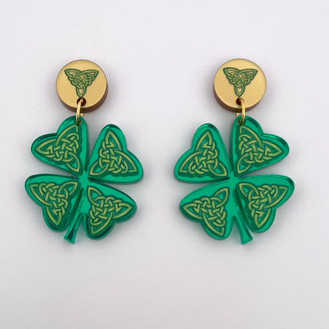 Lucky clover 🍀 - earrings