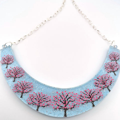 Cherry Blossom tree - necklace